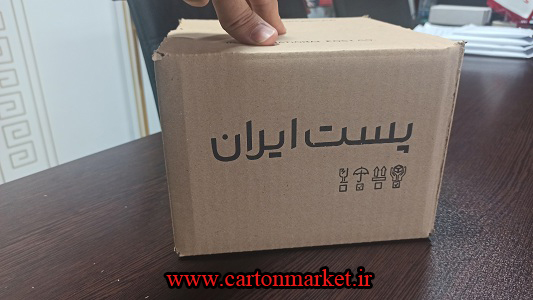  کارتن پستی سه لایه سایز 3